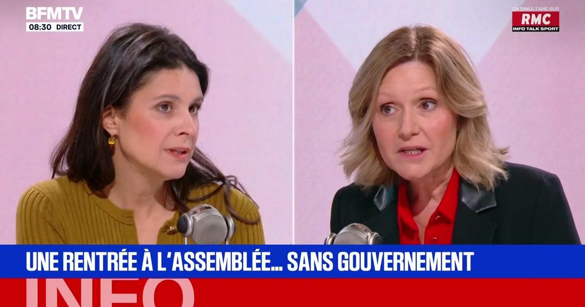 "Tout va très bien, madame la marquise" : Apolline de Malherbe moqueuse avec Yaël Braun-Pivet