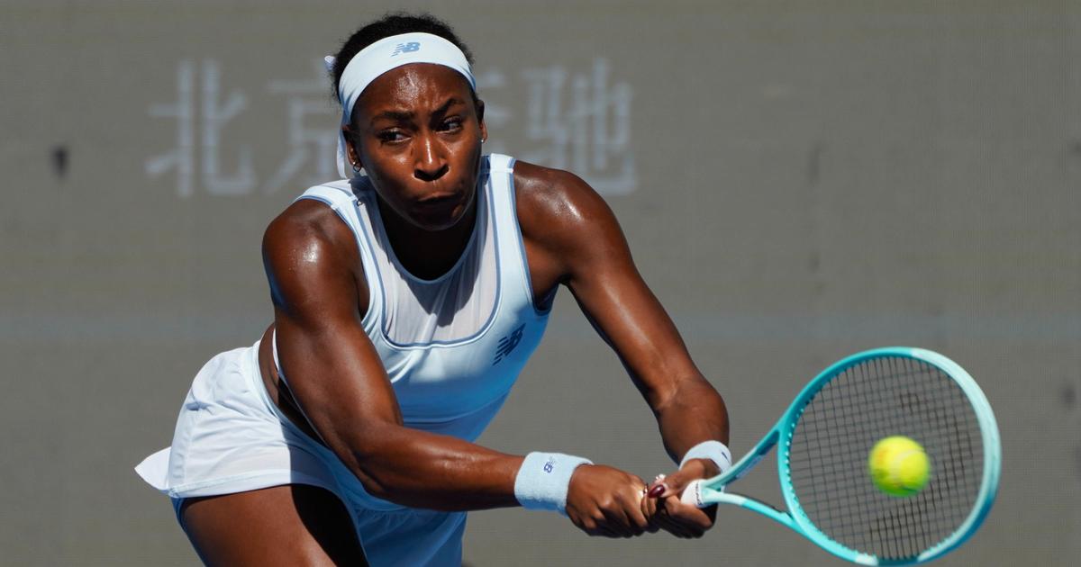 Tennis : Coco Gauff se qualifie facilement en demi-finale Ã  PÃ©kin