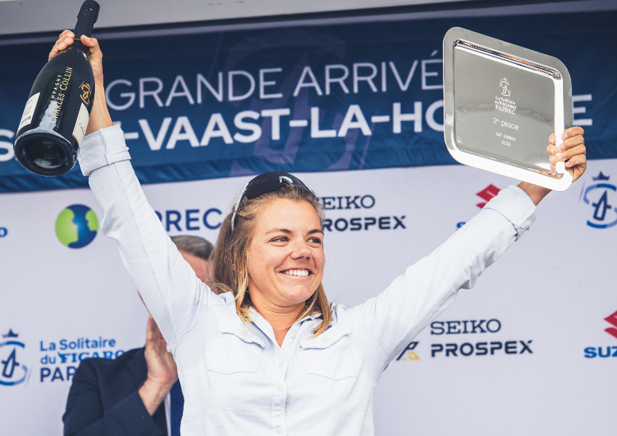 Voile : Charlotte Yven, premiÃ¨re femme sacrÃ©e championne de France de course au large