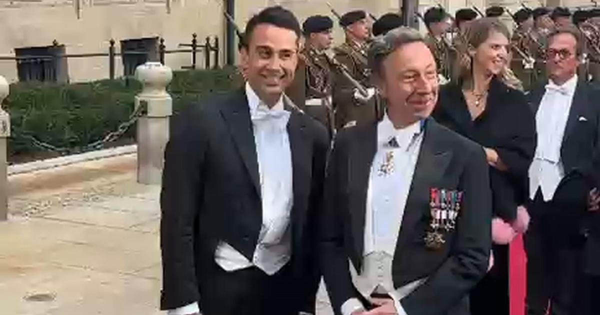 VIDÉO GALA – Abdication d’Henri de Luxembourg : Stéphane Bern et son compagnon Yori invités, ils font forte impression