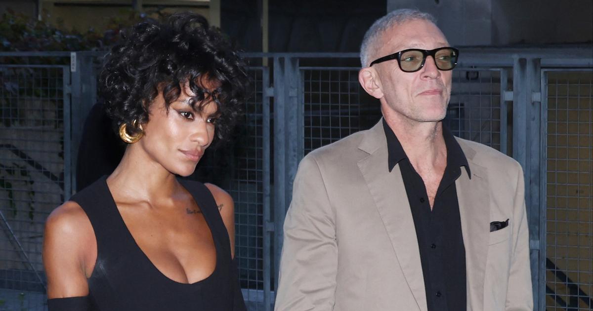 Vincent Cassel et Narah Baptista, Kylie Jenner, Rosalía… chez Schiaparelli, glamour est maître-mot au front row
