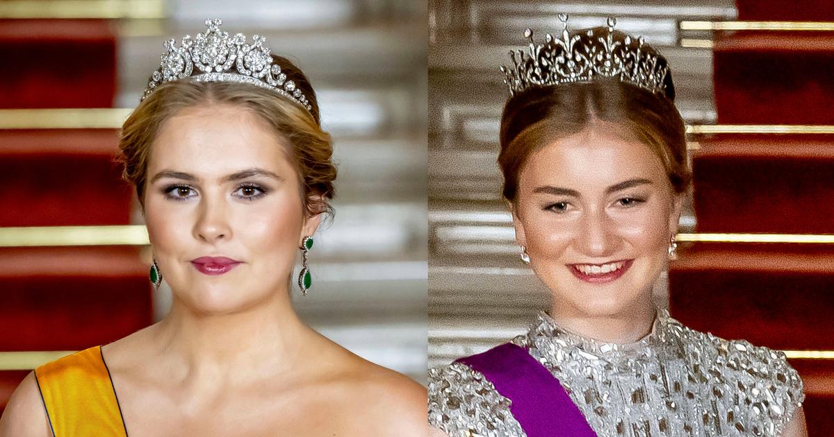 Amalia des Pays-Bas et Élisabeth de Belgique radieuses : les futures reines s’illustrent en duo au Luxembourg