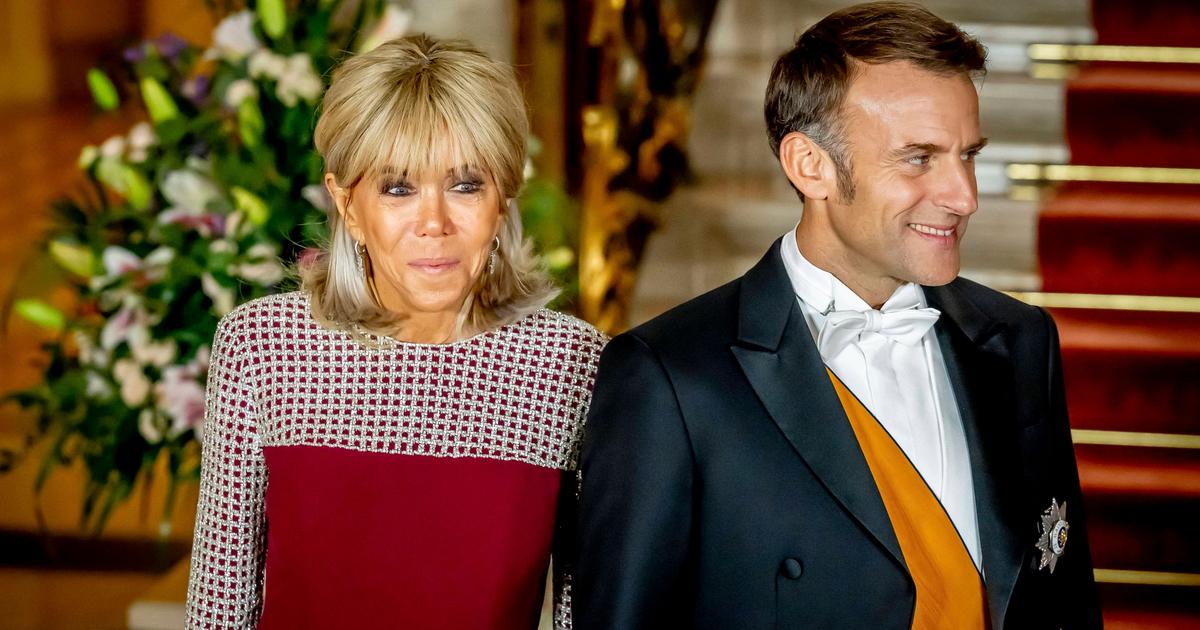 Carré court et fourreau luxueux, Brigitte Macron donne une leçon d’élégance lors de la cérémonie d’abdication d’Henri de Luxembourg