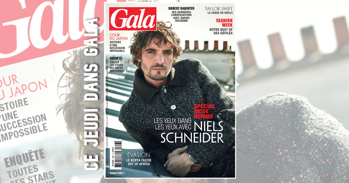 CE JEUDI DANS GALA - SPÉCIAL MODE HOMME : Le mystère Niels Schneider