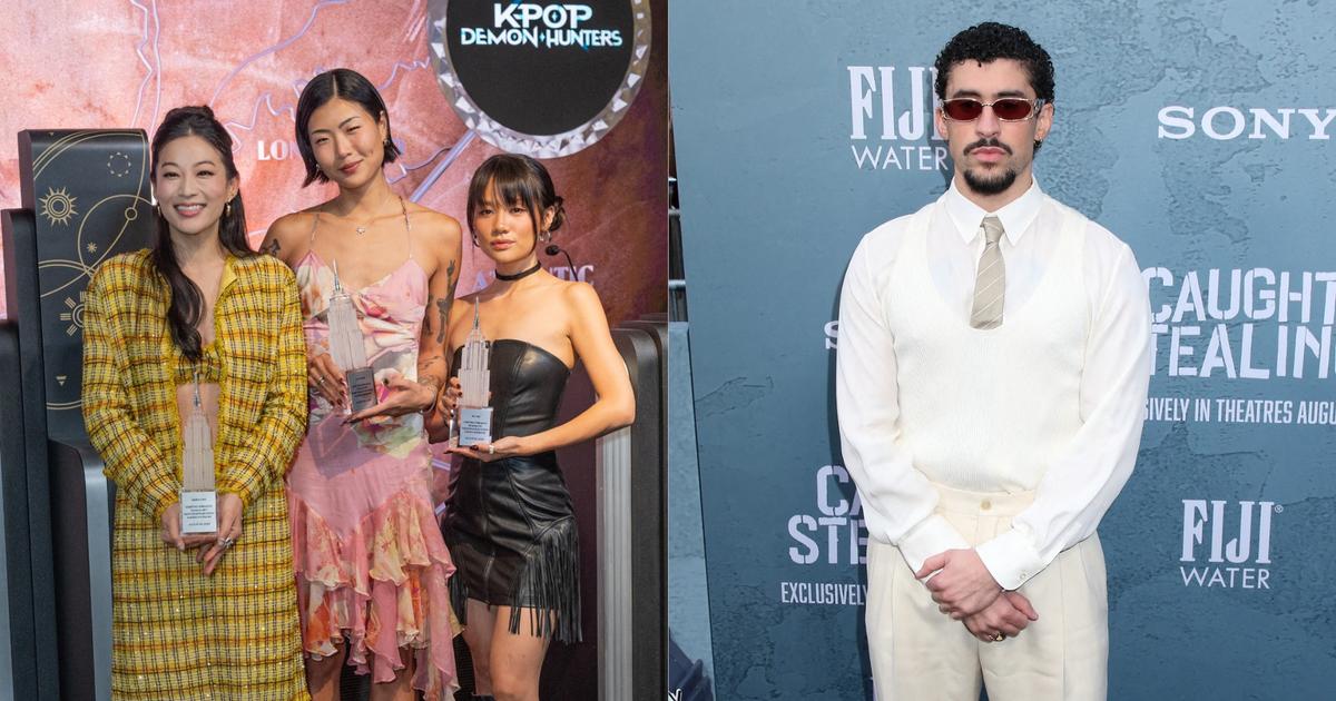 Le trio Huntr/x du film KPop Demon Hunters embarque Bad Bunny dans un sketch du Saturday Night Live