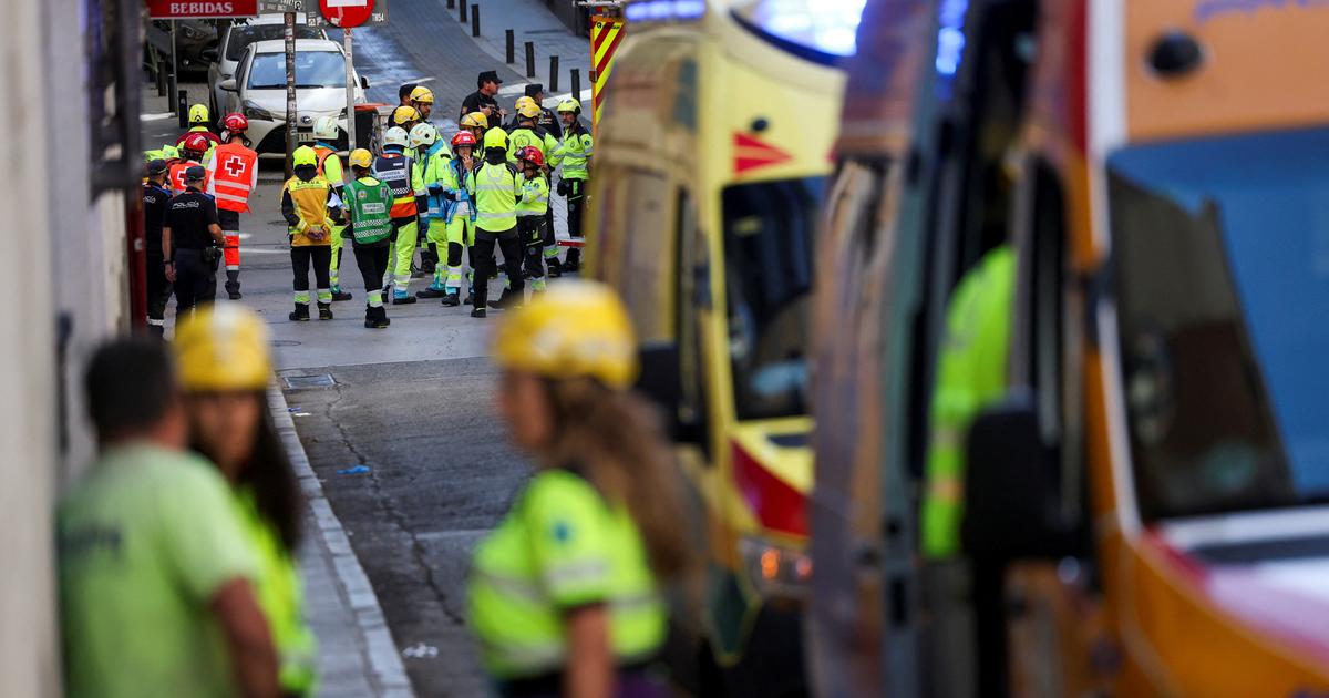 Espagne : un immeuble sâ€™effondre en plein centre de Madrid, Â«plusieursÂ» disparus et...