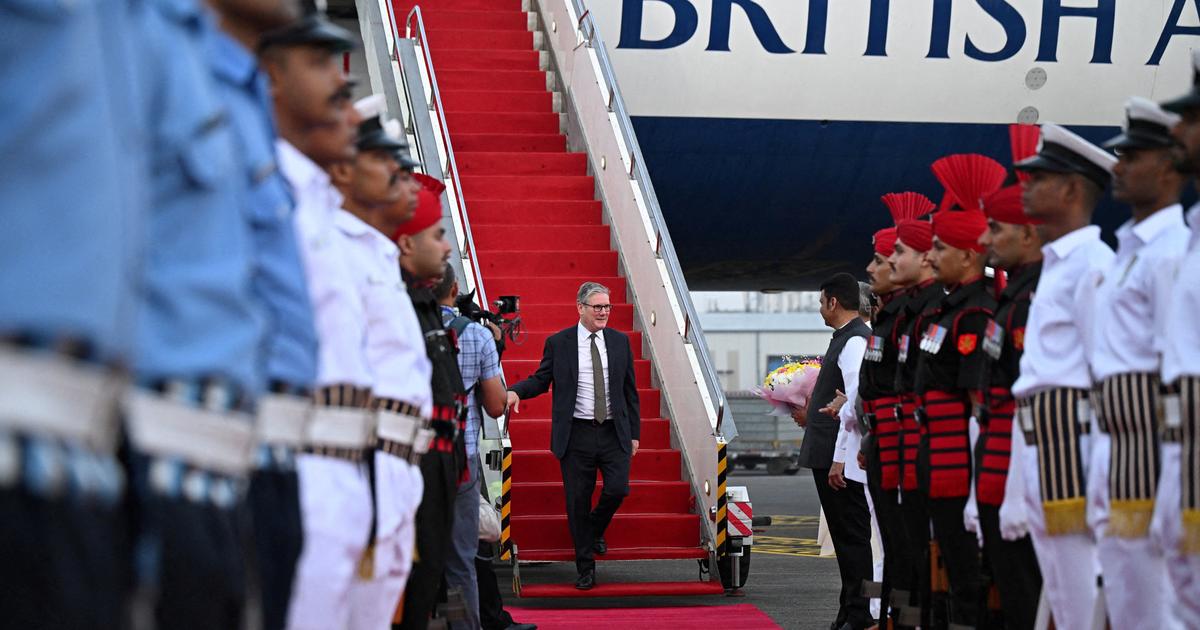 Inde: visite Ã©conomique de 2 jours du premier ministre britannique