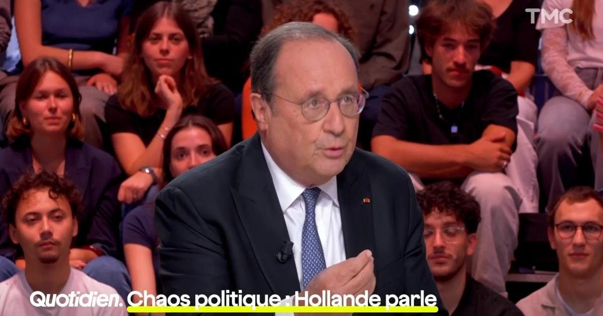 François Hollande plaisante sur son impopularité pendant qu’il était président : “Personne n’a demandé ma démission”