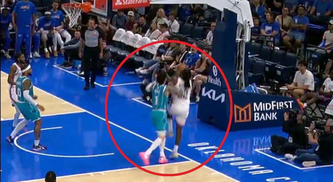 Thunder Behind-the-Basket Shot: Incredible Video!