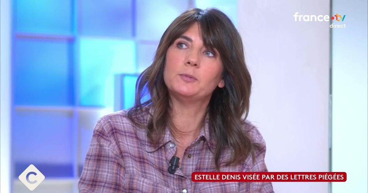 Estelle Denis visée par un colis piégé, elle brise le silence : “Mais qu’est-ce que j’ai fait pour mériter ça ?”