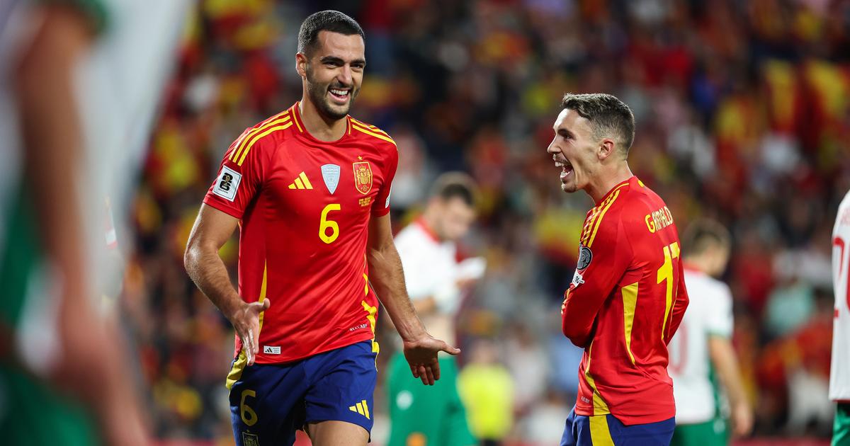 Coupe du Monde 2026 : l'Espagne dÃ©roule face Ã  la Bulgarie et se rapproche du Mondial