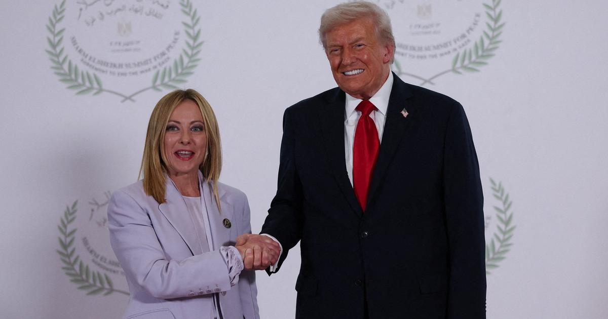 “Une très belle jeune femme” : Donald Trump en roue libre devant Giorgia Meloni, sa tête veut tout dire !