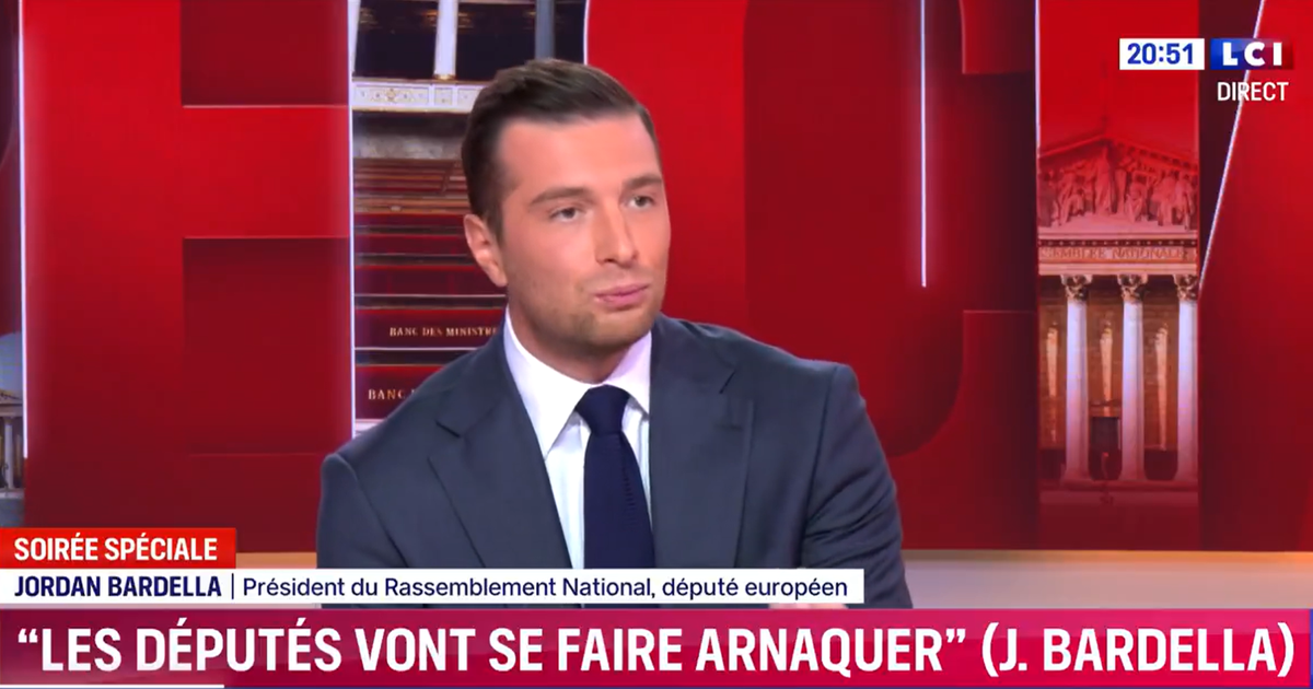 Â«Pas possibleÂ» : Jordan Bardella Ã©carte pour le moment toute alliance avec Bruno...
