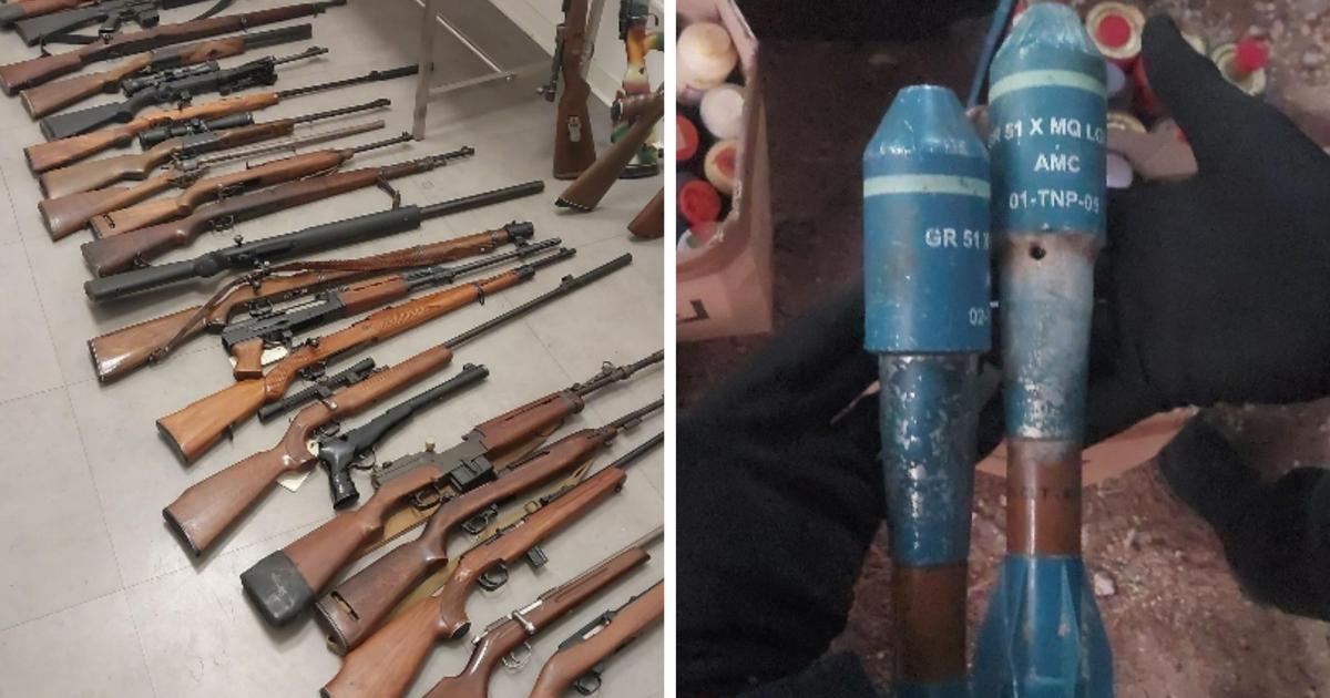 Marseille : les douaniers dÃ©mantÃ¨lent une armurerie, 300 armes saisies