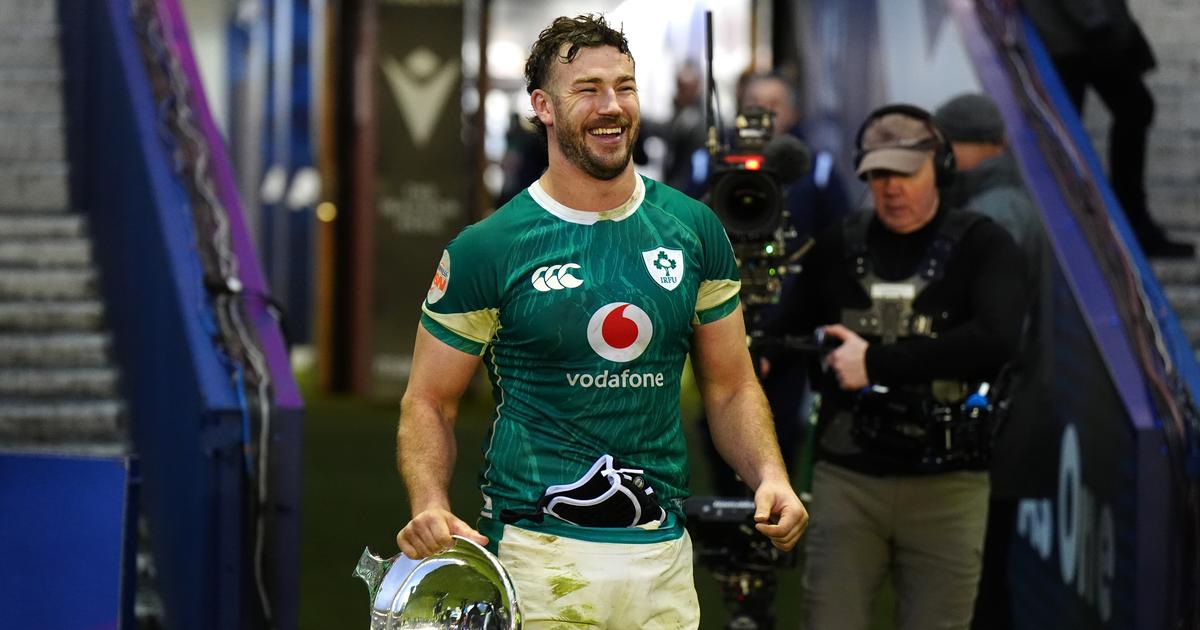 Rugby : le capitaine irlandais Caelan Doris de retour avec sa sÃ©lection pour les tests de...