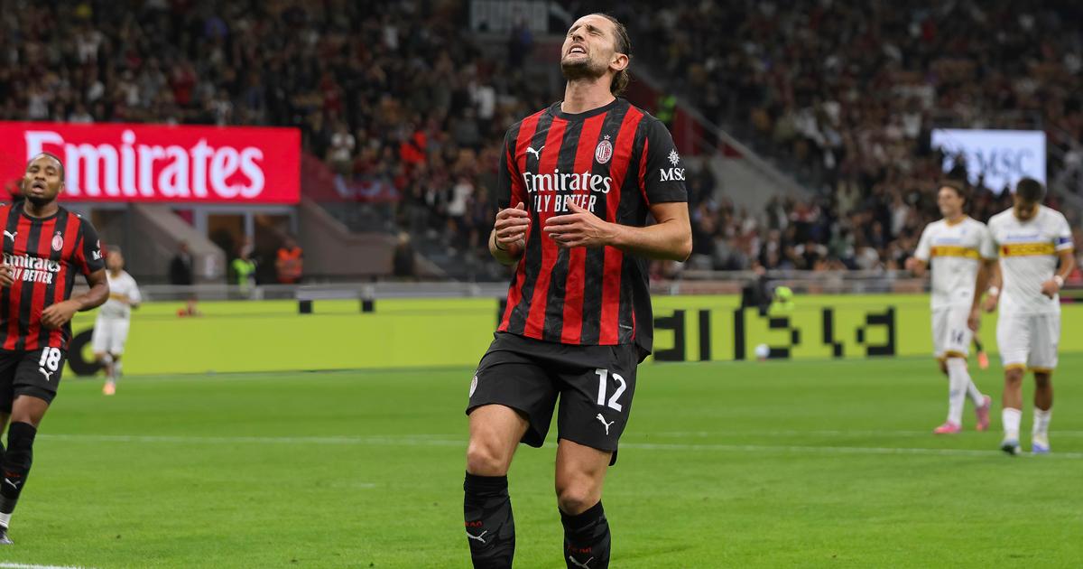 Serie A : Adrien Rabiot absent au moins «une dizaine de jours» avec l’AC Milan