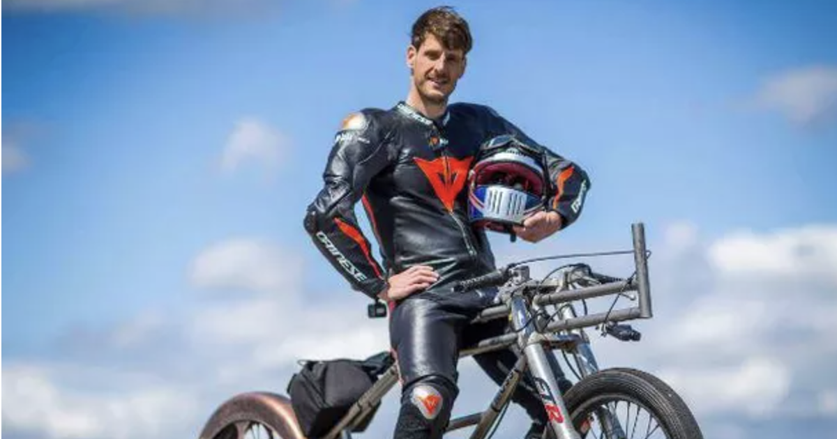 Cyclisme : un Britannique atteint les 283 km/h ... et bat son record de la plus haute vitesse Ã ...