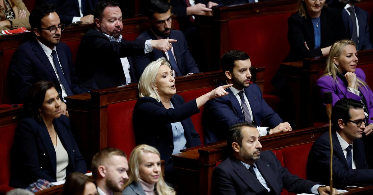 Motion de censure : Marine Le Pen dit attendre la dissolution avec une Â«impatience croissanteÂ»