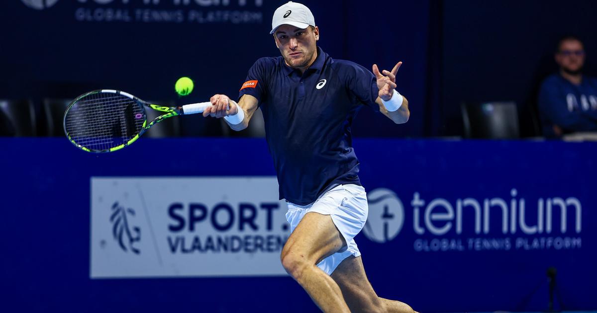 Tennis : le Belge Collignon rejoint les demi-finales Ã  domicile