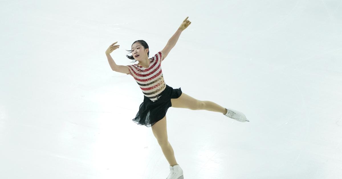 Patinage artistique : la japonaise Ami Nakai sacrÃ©e devant Sakamoto Ã  Angers