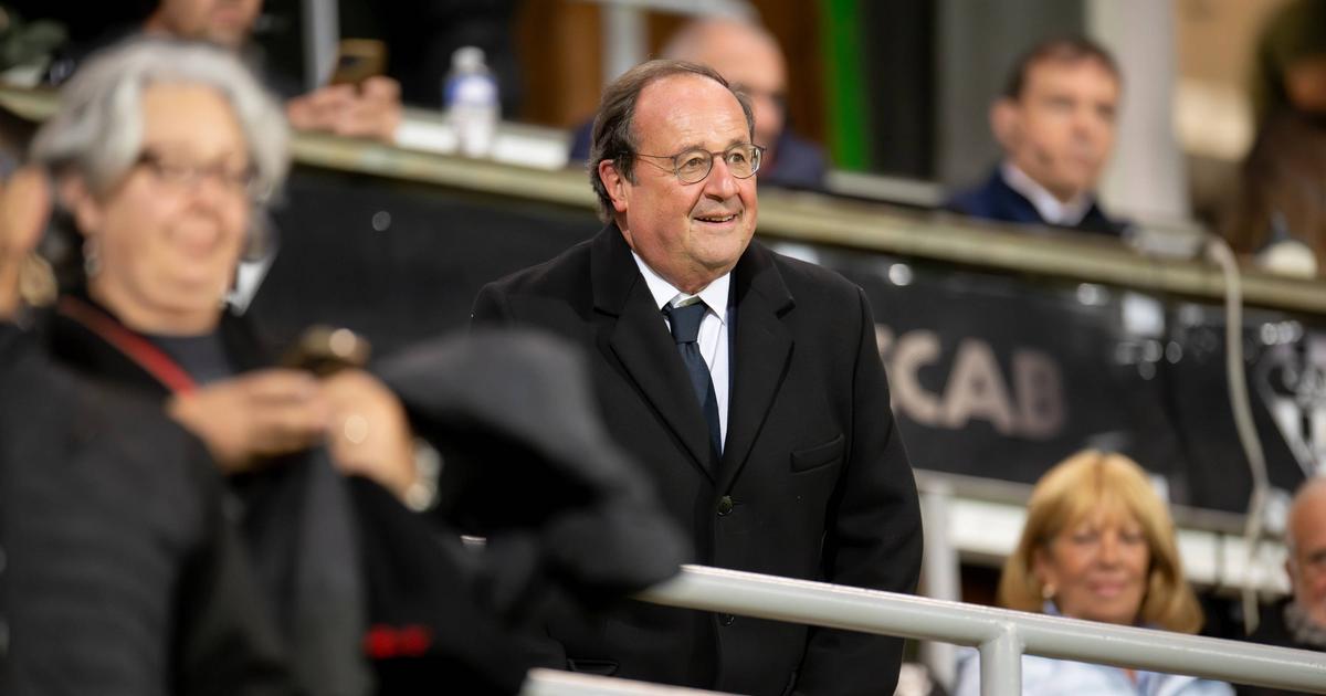 Rugby : FranÃ§ois Hollande a assistÃ© Ã  lâ€™affiche de Pro D2 entre Agen et Brive