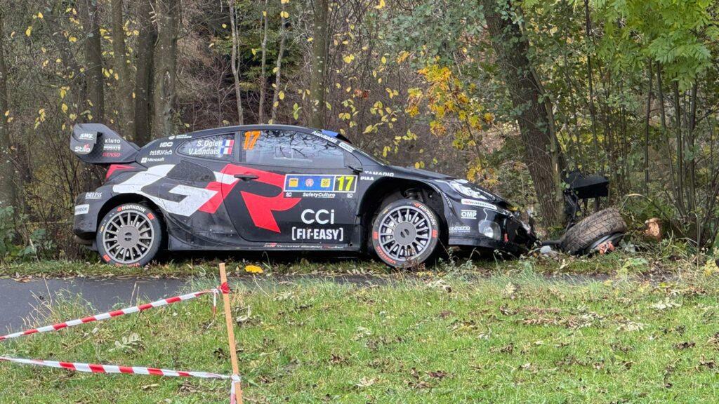 WRC : victime dâ€™une sortie de route, SÃ©bastien Ogier perd gros ce samedi