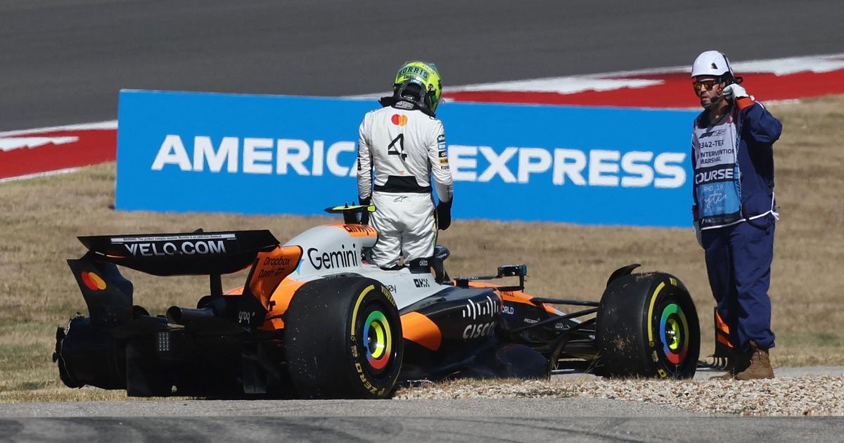 Formule 1 : les deux McLaren abandonnent en dÃ©but de sprint du GP des Ã‰tats-Unis