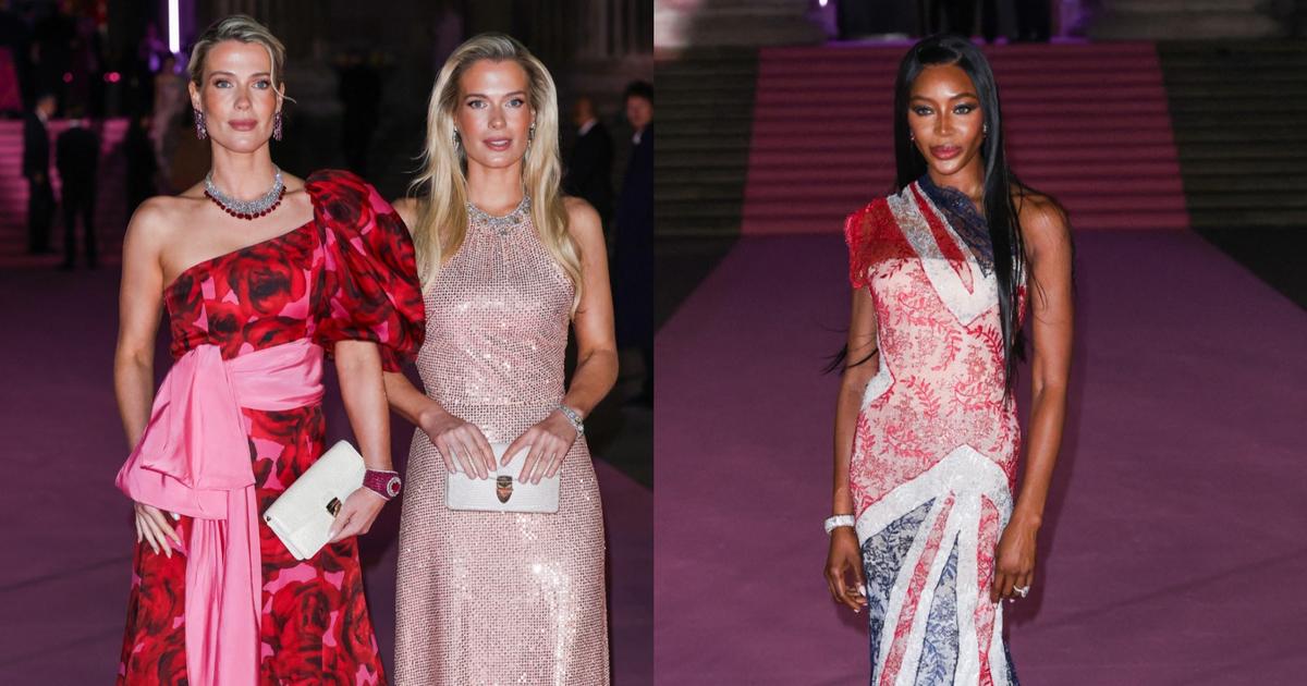 Amelia et Eliza Spencer assorties, Naomi Campbell patriote… La mode s’empare du British Museum à Londres