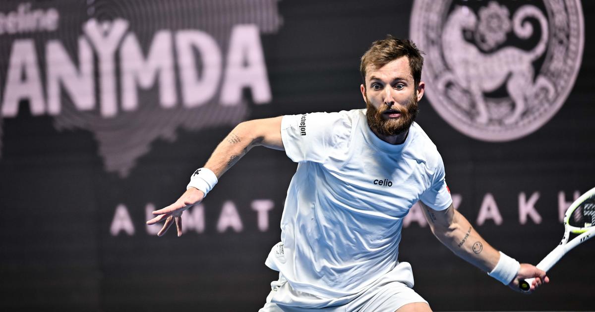 Tennis : Corentin Moutet dÃ©fait en finale par Daniil Medvedev Ã  Almaty