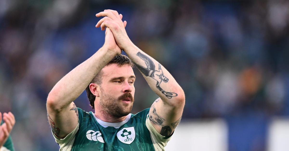 Rugby : Mack Hansen forfait avec lâ€™Irlande pour le choc contre les All Blacks