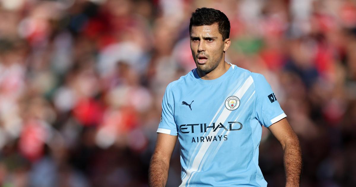 Premier League : Rodri absent au moins une semaine de plus