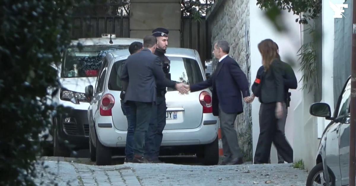 IncarcÃ©ration de Nicolas Sarkozy : les images de lâ€™ancien chef de lâ€™Ã‰tat...