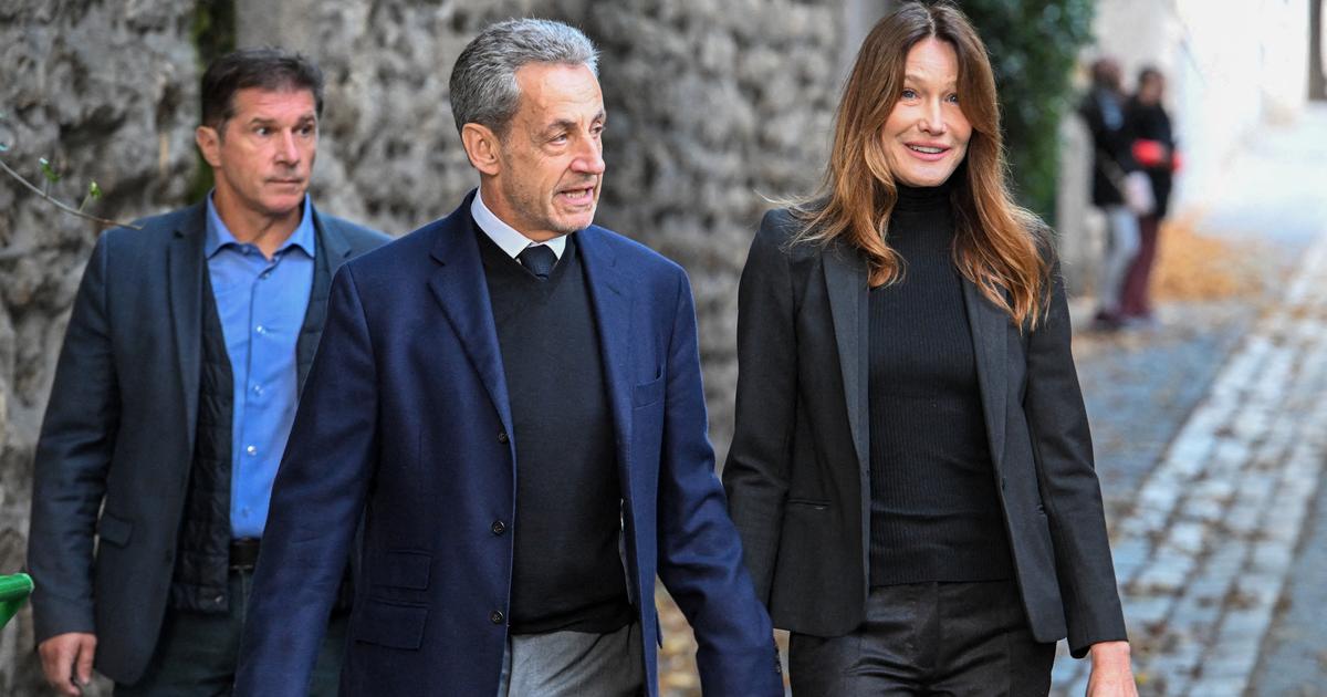 Nicolas Sarkozy main dans la main avec Carla Bruni : les dernières images avant son entrée en prison