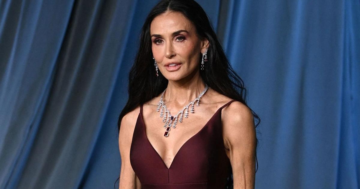 Avec ses ondulations rétro, Demi Moore fait l’unanimité au Gala de l’Academy Museum