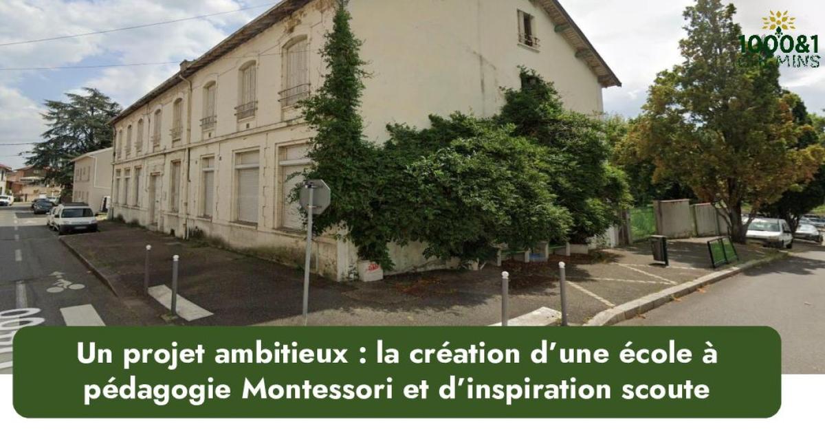 PrÃ¨s de Lyon, une mystÃ©rieuse Â«Ã©cole MontessoriÂ» masque-t-elle un projet...