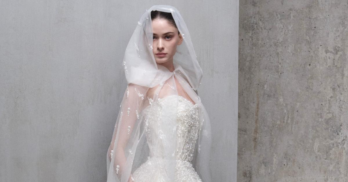 Elie Saab : 3 astuces de sa nouvelle collection de robes de mariées pour rester au chaud pendant des noces d’hiver