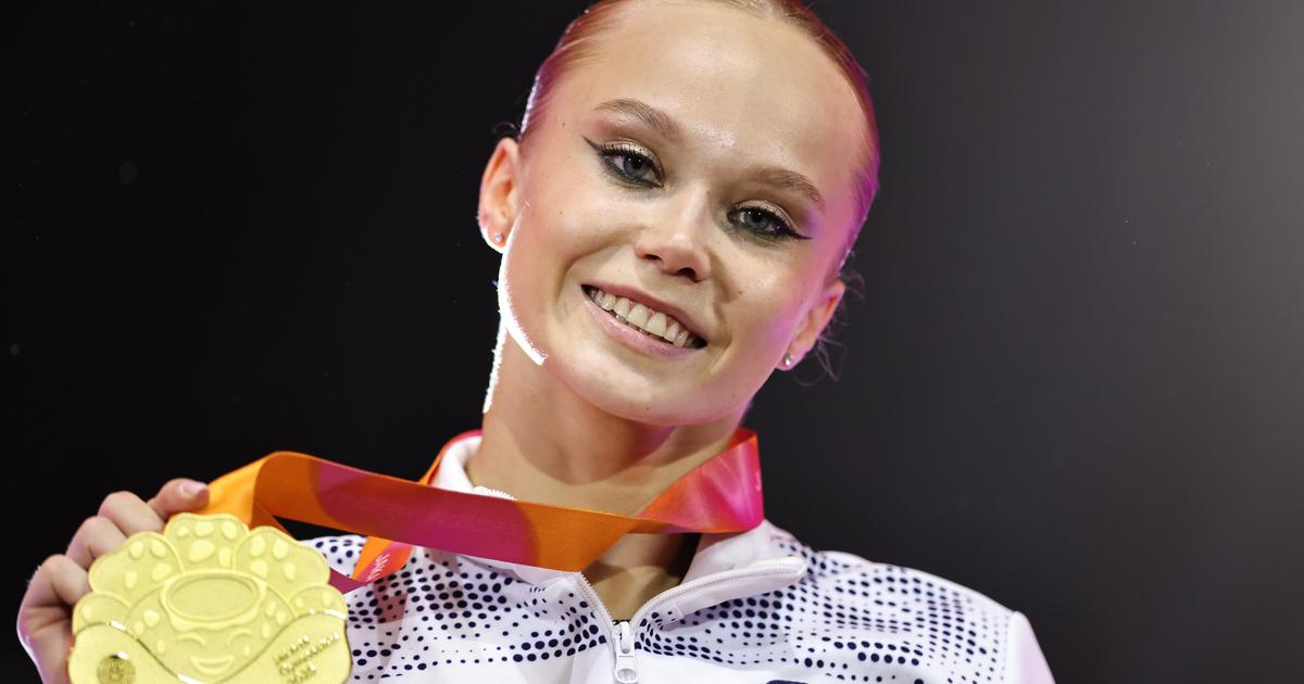 Gymnastique : la Russe Angelina Melnikova championne du monde du concours gÃ©nÃ©ral pour la...