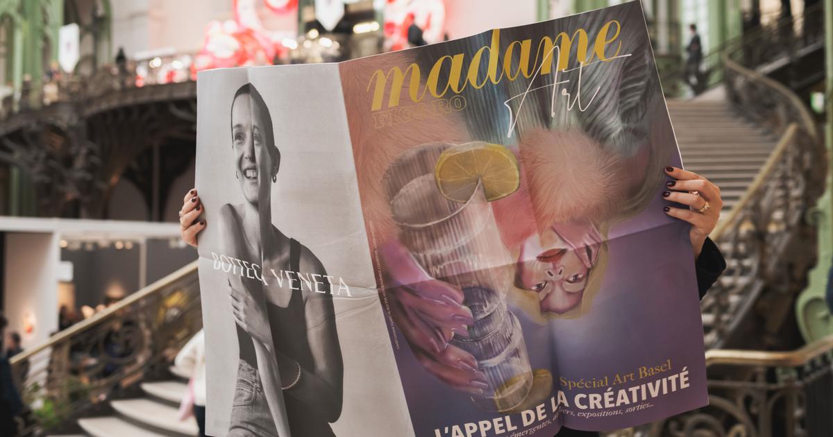 Couvertures historiques, numéro XXL : Madame Figaro s’expose à Art Basel Paris