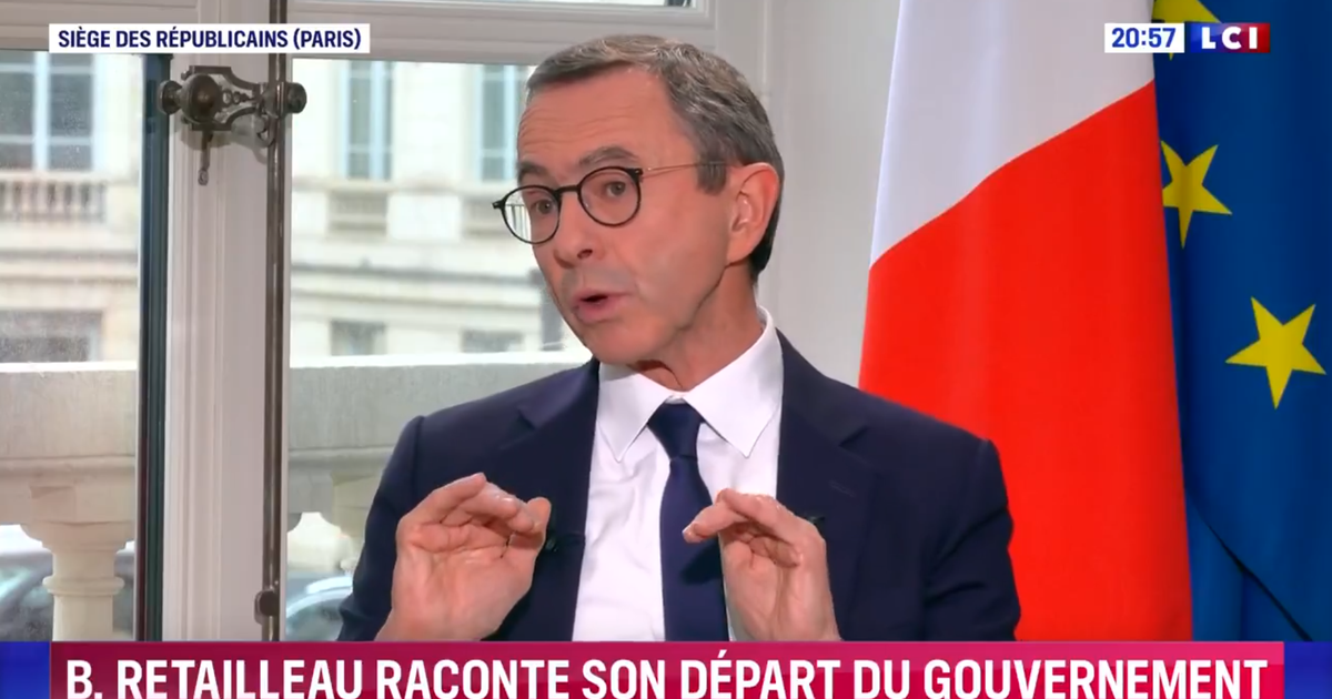 Â«ZÃ©ro regretÂ» : Bruno Retailleau assure quâ€™il Â«aurait Ã©tÃ© malheureuxÂ»...