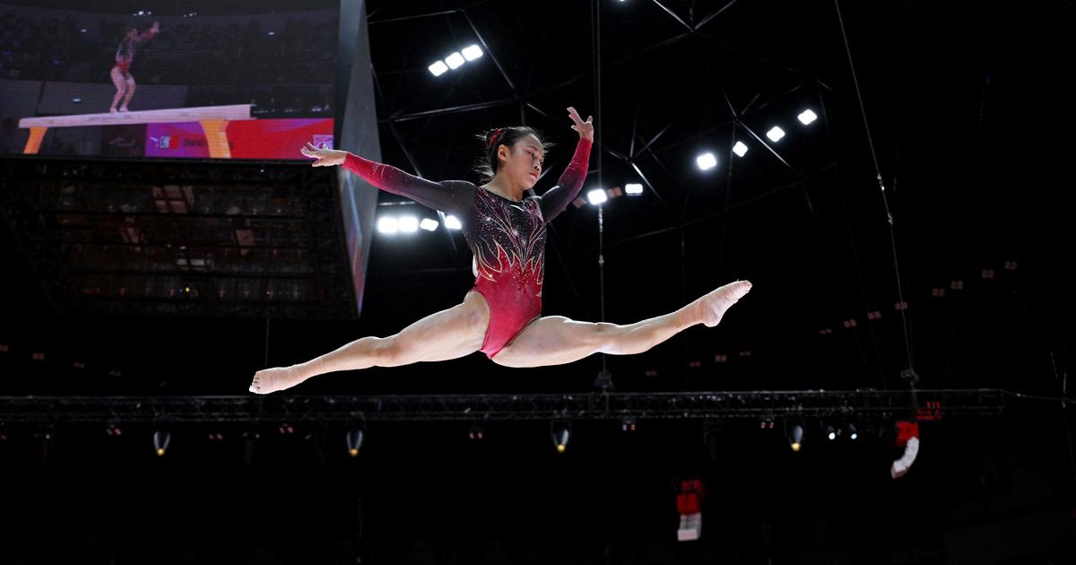 Gymnastique : la Chinoise Zhang Qingying championne du monde à la poutre devant Kaylia Nemour