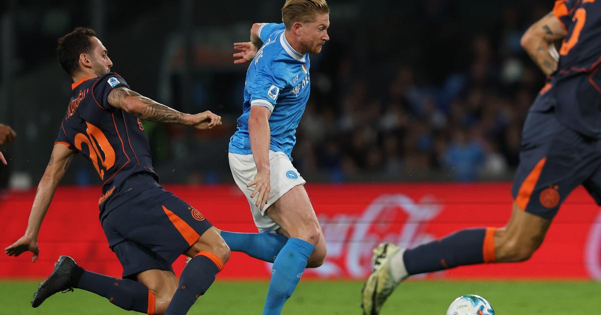 Serie A : Naples stoppe l'Inter Milan et repasse en tête, mais perd De Bruyne