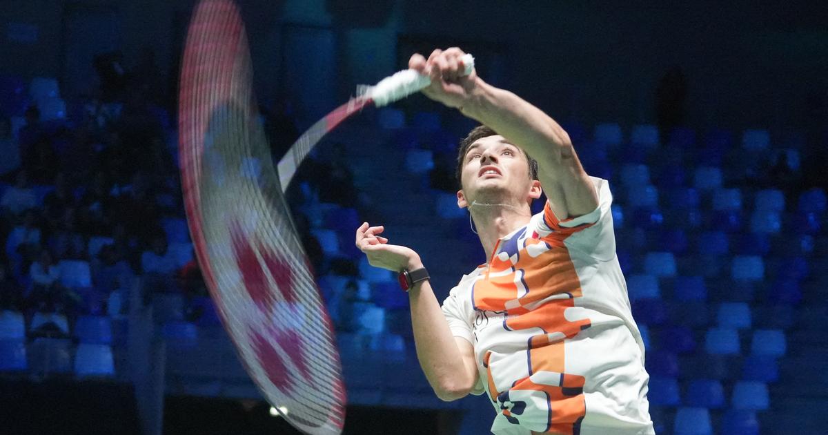 Badminton: pas dâ€™exploit pour le FranÃ§ais Christo Popov, battu en finale des...