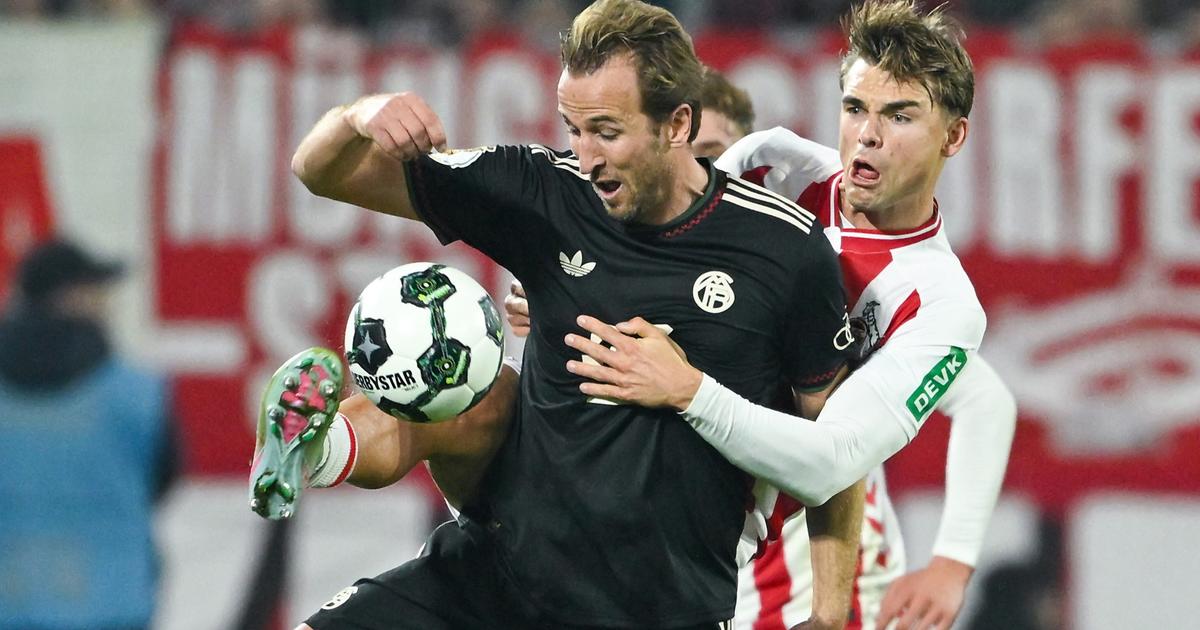 Foot : grâce à un nouveau doublé de Kane, le Bayern file en 8e de Coupe d’Allemagne