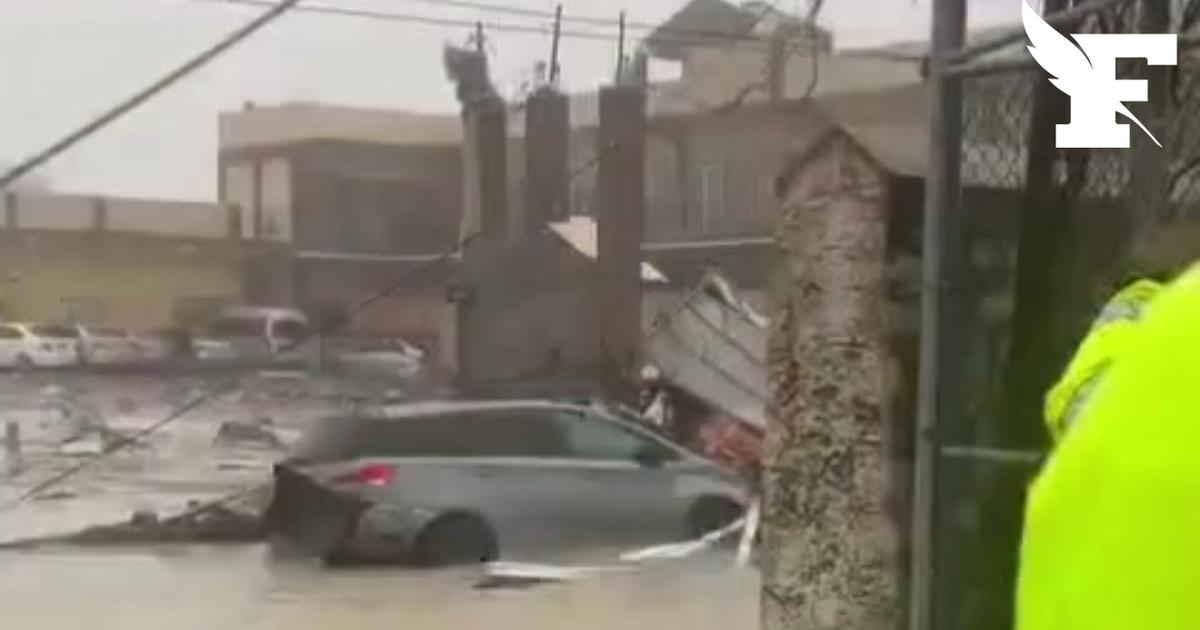 Toits effondrés, rues inondées, arbres déracinés… Les images des dégâts...