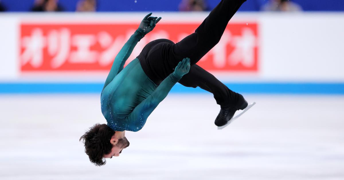 Patinage artistique : le FranÃ§ais Kevin Aymoz 5e, Malinin largement en tÃªte