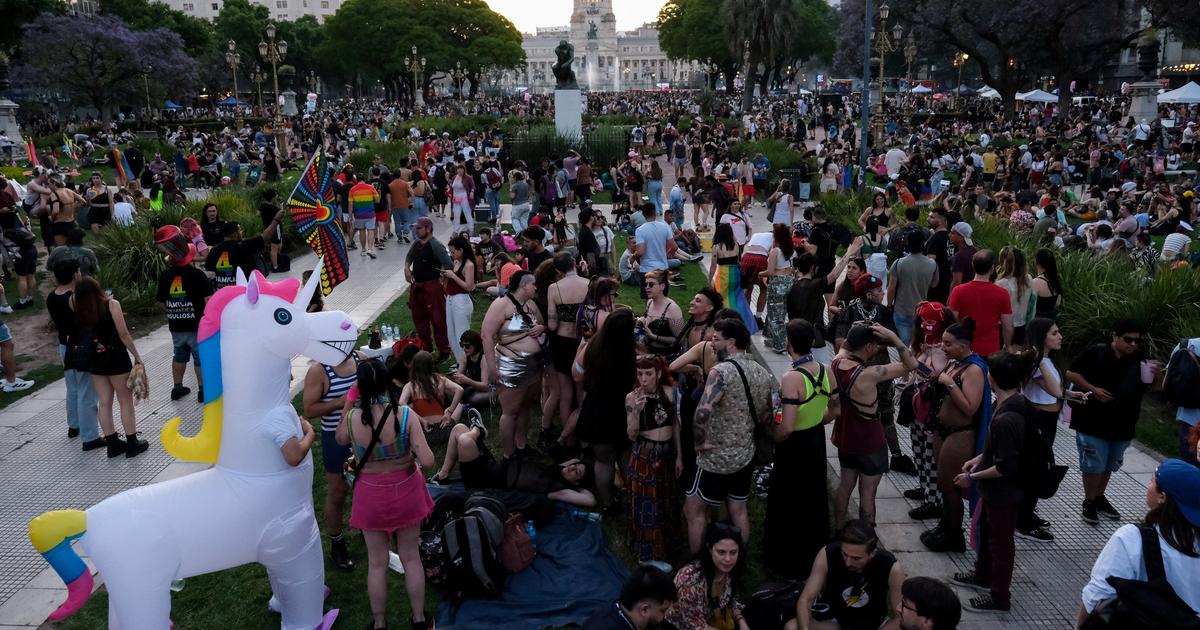 Argentine: une Marche des fiertÃ©s contre les politiques de Javier Milei