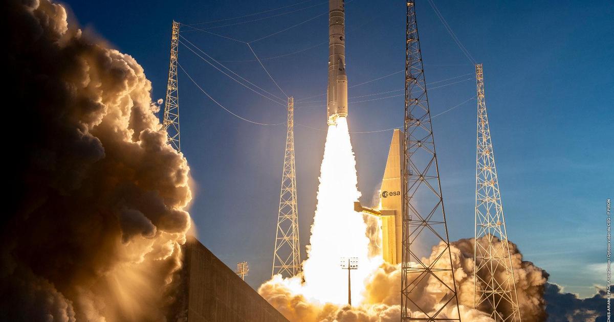 Ariane 6 lance un nouveau satellite européen d’observation de la Terre