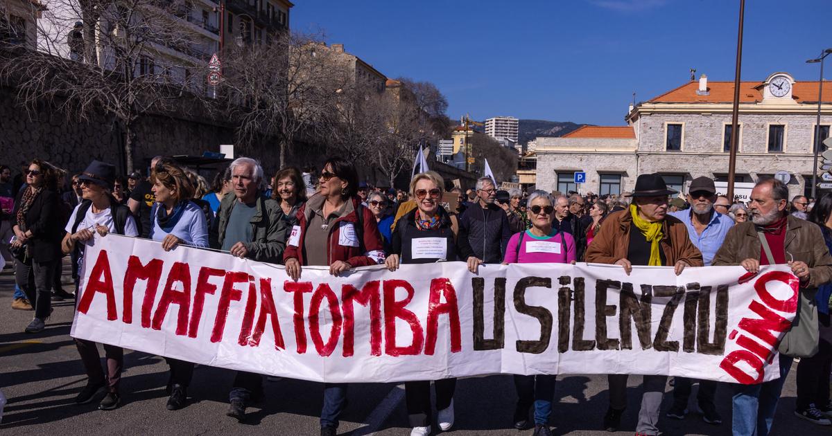 «Assassins, mafieux, dehors!» : en Corse, une journée de mobilisation pour lutter contre «une mafia qui tue»