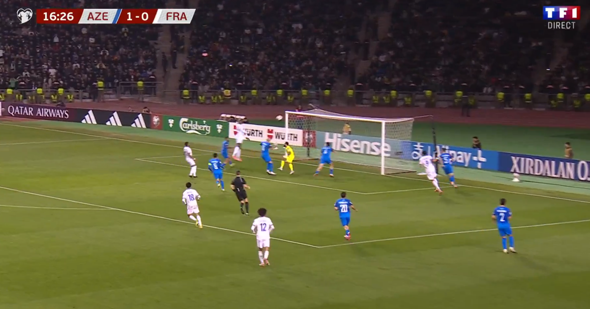 Azerbaïdjan-France : Mateta de la tête, Akliouche première, CSC gag… Les buts des Bleus en vidéo