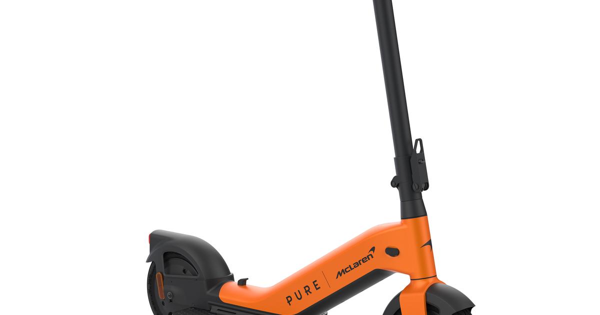 La trottinette McLaren court pour la sécurité